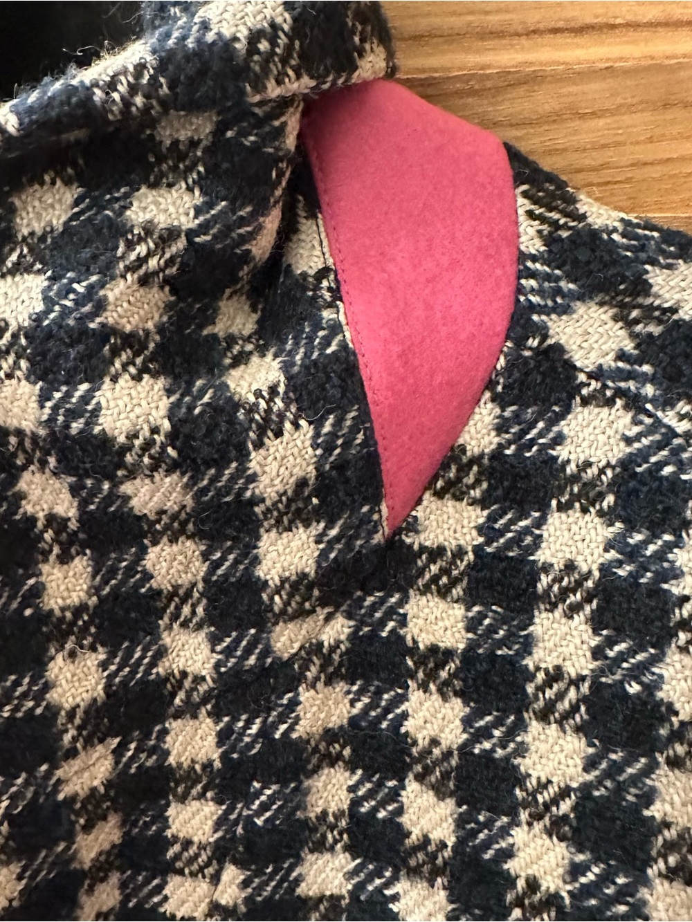 J. Crew Oversized Topcoat in Houndstooth Tweet size 14 - Picture 11 of 11
